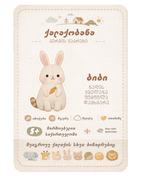 ქალაქობანას კერვის ნაკრები -  ბიბი